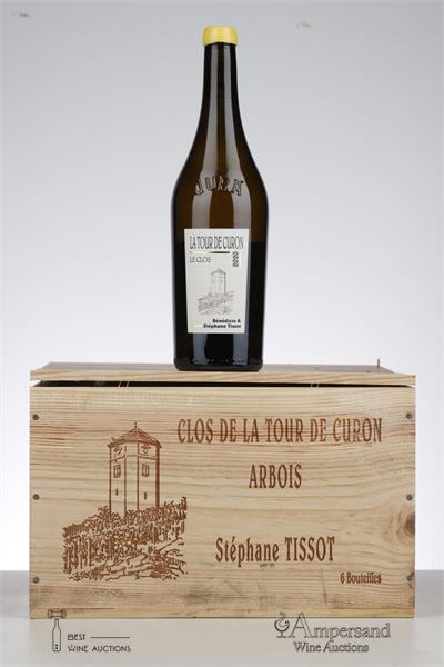 CLOS DE LA TOUR DE CURON CHARDONNAY 2020 -  Bénédicte et Stéphane Tissot- 6 Bottles - Owc 6