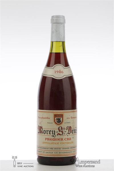 MOREY ST DENIS CLOS SORBES 1986 - Domaine des Lambrays - 1 Bottle