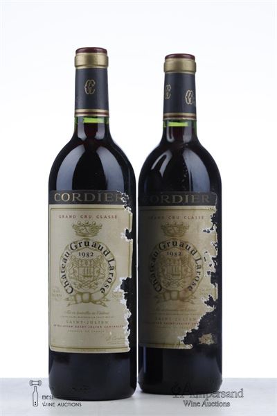 GRUAUD LAROSE 1982 - Mc - 2 Bottles