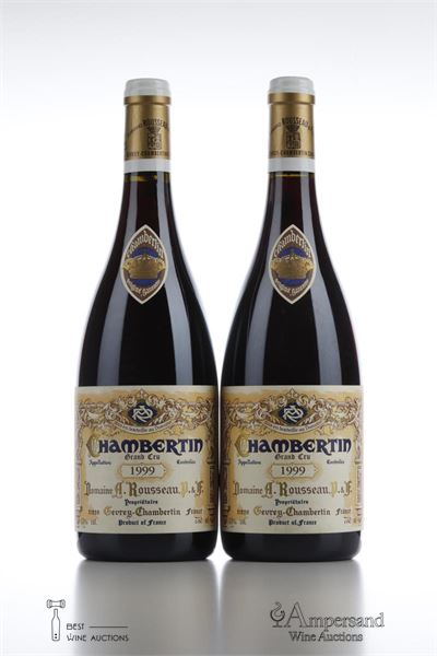 CHAMBERTIN 1999 - Armand Rousseau - 2 Bottles