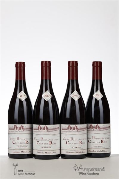 VOSNE ROMANEE CLOS DES REAS 2017 - Michel Gros - 4 Bottles