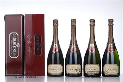 KRUG GRANDE CUVEE 1982 - 1996 - Krug - 4 Bottles - 2*Oc 1