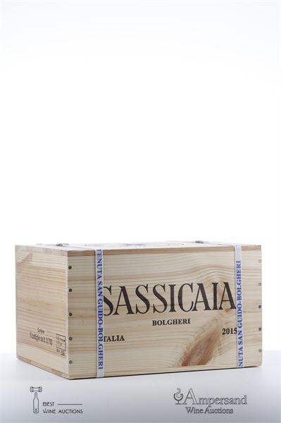 SASSICAIA 2015 - Tenuta San Guido - 6 Bottles - Owc 6
