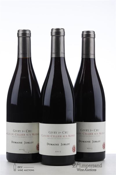 GIVRY CLOS DU CELLIER AUX MOINES 2017 - Joblot - 3 Bottles