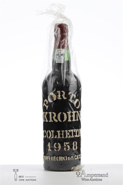 KROHN COLHEITA PORT 1958 - Krohn - Bottled in 1998 - 1 Bottle