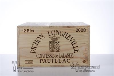 PICHON COMTESSE 2008 - 12 Bottles - Owc 12