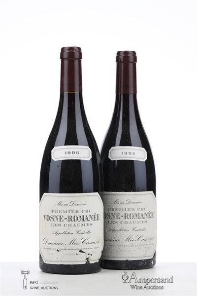 VOSNE ROMANEE LES CHAUMES 1996 - Meo Camuzet - 2 Bottles