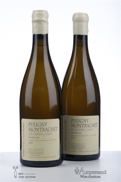 PULIGNY MONTRACHET LES CHAMPS GAINS 2013 - Pierre Yves Colin Morey - 2 Bottles