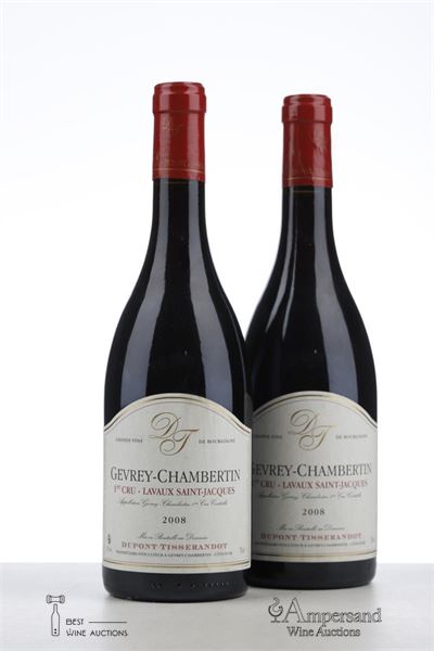 GEVREY CHAMBERTIN LAVAUX ST JACQUES 2008 - Dupont Tisserandot - 2 Bottles