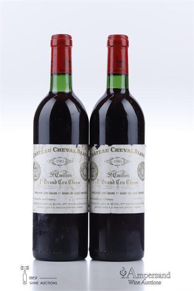 CHEVAL BLANC 1981 - Mc - 2 Bottles