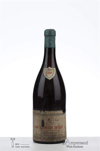 CORTON CLOS DES CORTONS 1949 - Faiveley - 1 Bottle