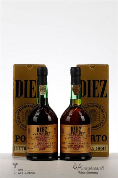 DIEZ ULTRA PORT 1951 - Diez Hermanos - 2 Bottles - Oc 1