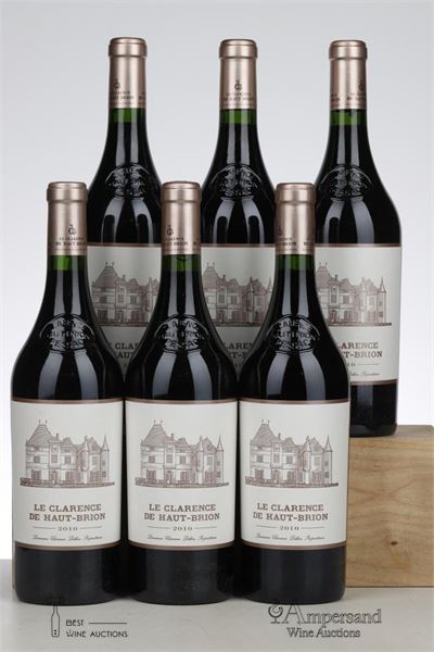 CLARENCE DE HAUT BRION 2010 - Mc - 6 Bottles