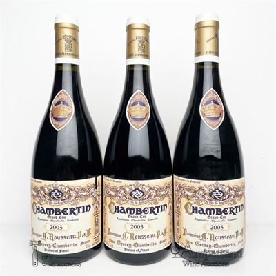 CHAMBERTIN 2003 - Armand Rousseau - 3 Bottles