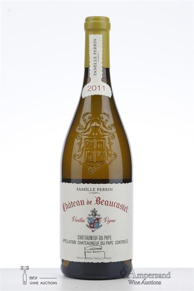 CHATEAUNEUF DU PAPE BLANC BEAUCASTEL VIEILLES VIGNES 2011 - Beaucastel - 1 Bottle