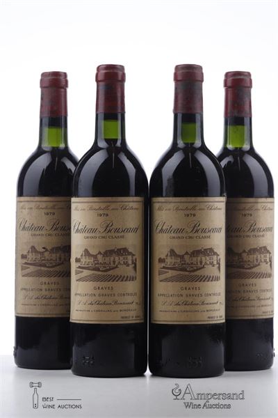 BOUSCAUT 1979 - Mc - 4 Bottles