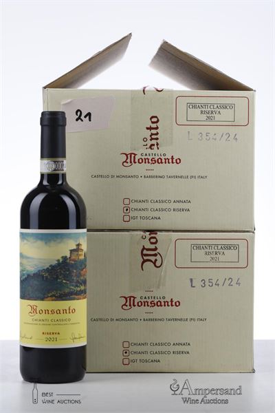 CHIANTI CLASSICO RISERVA 2021 - Castello Monsanto - 11 Bottles - Oc 6