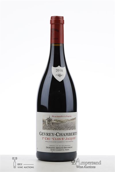 GEVREY CHAMBERTIN CLOS ST JACQUES 2018 - Armand Rousseau - 1 Bottle