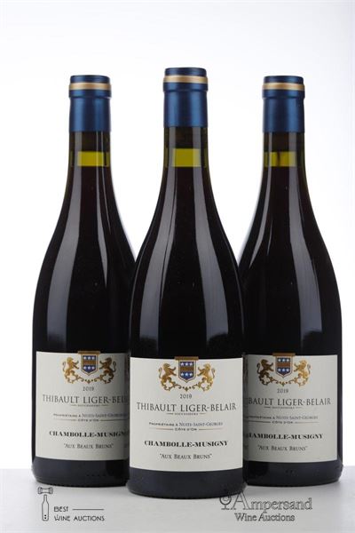 CHAMBOLLE MUSIGNY AUX BEAUX BRUNS 2019 - Thibault Liger Belair - 3 Bottles