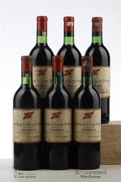 LA FLEUR PETRUS 1970 - Mc - 6 Bottles