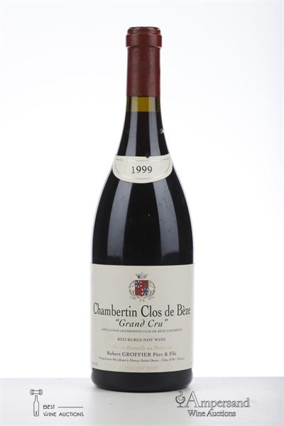 CHAMBERTIN CLOS DE BEZE 1999 - Robert Groffier - 1 Bottle
