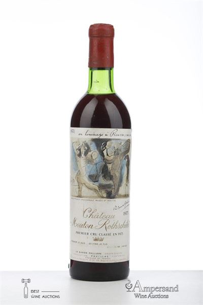 MOUTON ROTHSCHILD 1973 - Mc - 1 Bottle