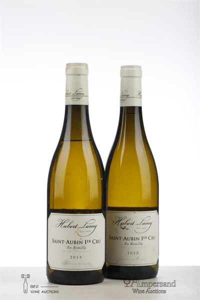 SAINT AUBIN BLANC EN REMILLY 2015 - Hubert Lamy - 2 Bottles
