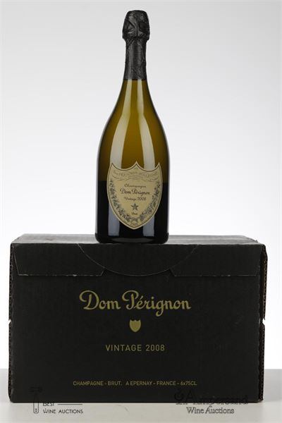 DOM PERIGNON 2008 - Moet et Chandon - 6 Bottles - Oc 6