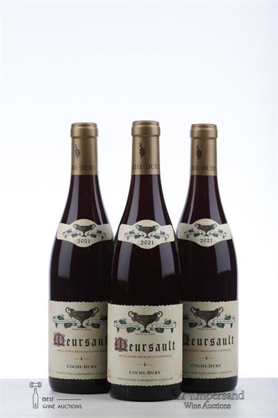 MEURSAULT ROUGE 2021 - Coche Dury - 3 Bottles