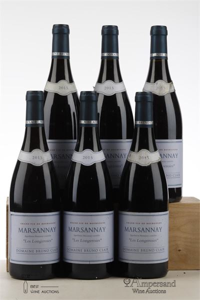 MARSANNAY LES LONGEROIES 2015 - Bruno Clair - 6 Bottles