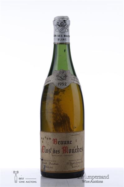 BEAUNE CLOS DES MOUCHES BLANC 1952 - Joseph Drouhin mise Grafe Lecocq - 1 Bottle