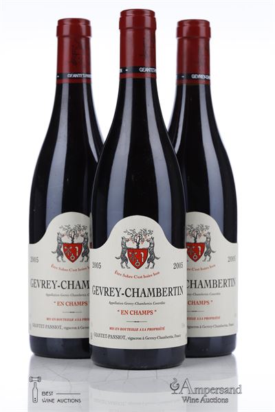 GEVREY CHAMBERTIN EN CHAMPS 2005 - Geantet Pansiot - 6 Bottles