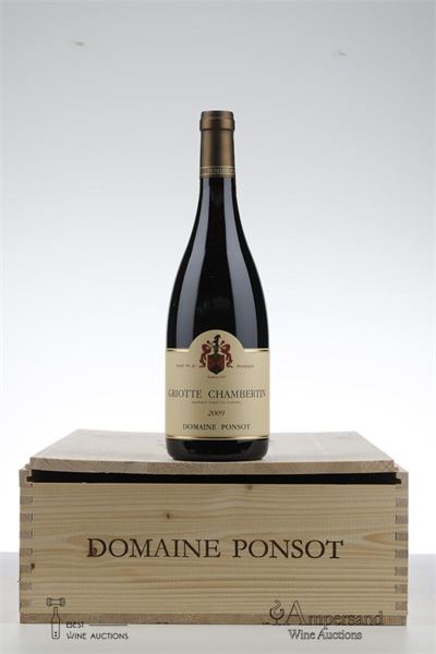 GRIOTTE CHAMBERTIN 2009 - Ponsot - 6 Bottles - Owc 6