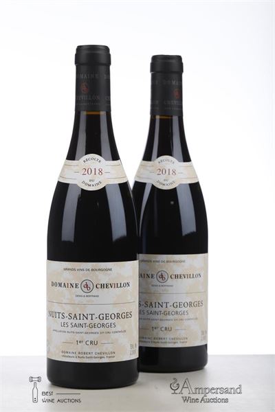 NUITS ST GEORGES LES ST GEORGES 2018 - Robert Chevillon - 2 Bottles
