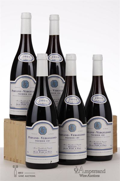 PERNAND VERGELESSES 1ER CRU 2000 - Jean Fery - 5 Bottles