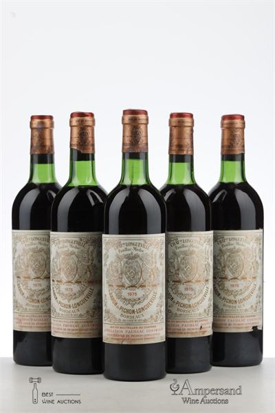 PICHON BARON 1975 - Mc - 5 Bottles