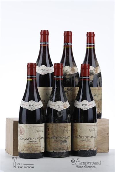 ROMANEE ST VIVANT 1997 - Moillard - 6 Bottles