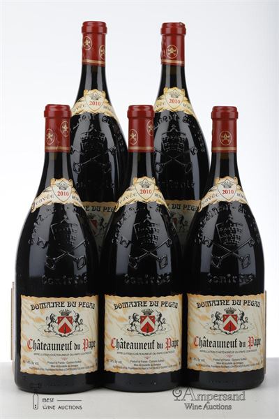 CHATEAUNEUF DU PAPE CUVEE RESERVEE 2010 - Pegau - 5 Magnums