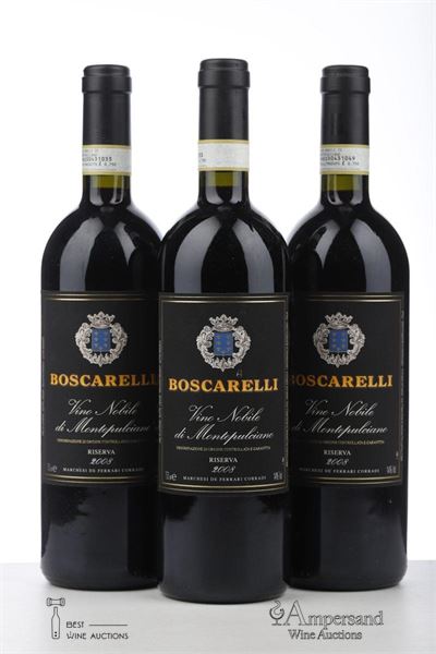VINO NOBILE DI MONTEPULCIANO RISERVA 2008 - Boscarelli - 3 Bottles