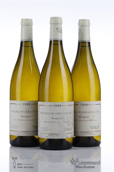 CHABLIS BOUGROS 1999 - Verget - 3 Bottles