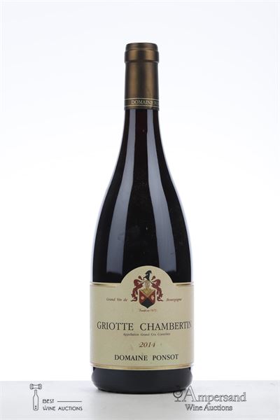 GRIOTTE CHAMBERTIN 2014 - Ponsot - 1 Bottle