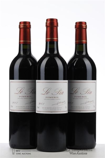 LE PIN 2001 - Mc - 3 Bottles