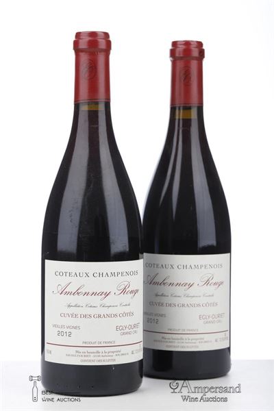 COTEAUX CHAMPENOIS CUVEE DES GRANDS COTES VIEILLES VIGNES 2012 - Egly Ouriet - 2 Bottles