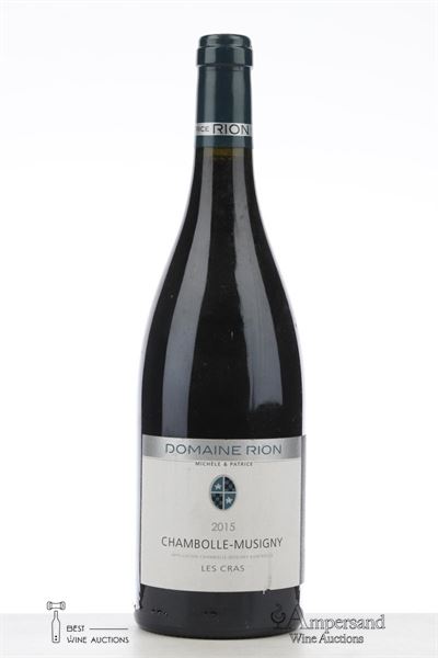 CHAMBOLLE MUSIGNY LES CRAS 2015 - Patrice Rion - 1 Bottle