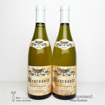 MEURSAULT LES CHEVALIERES 2003 - Coche Dury - 2 Bottles
