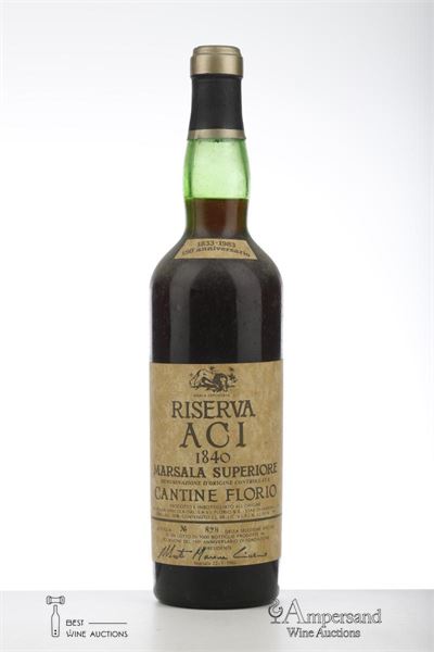 MARSALA SUPERIORE RISERVA ACI 1840 - Florio - 1 Bottle