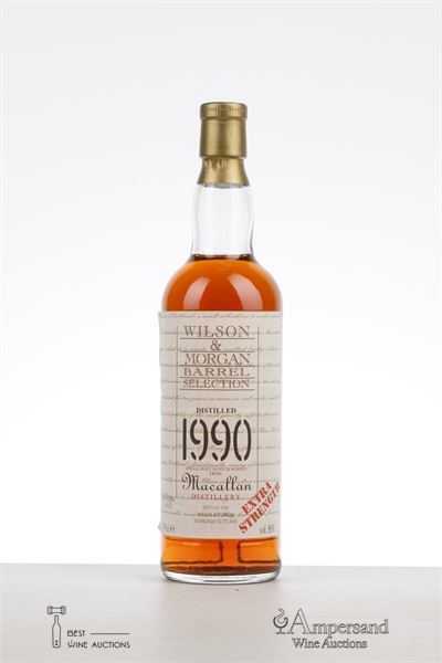 MACALLAN EXTRA STRENGTH 1990 - Wilson and Morgan Barrel Selection - Bottled 2002 - alc 50 - 1 x 0,7Ltr