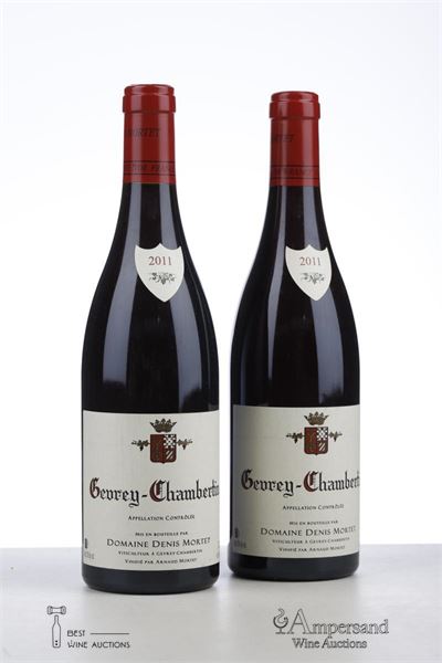 GEVREY CHAMBERTIN 2011 - Denis Mortet  - 2 Bottles