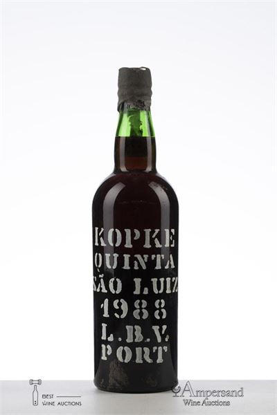 KOPKE QUINTA SAO LUIZ LATE BOTTLED VINTAGE PORT 1988 - Kopke - Bottled 1994 - 1 Bottle