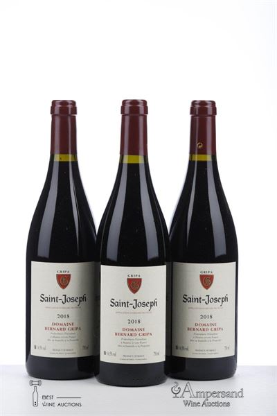 SAINT JOSEPH 2018 - Bernard Gripa - 3 Bottles